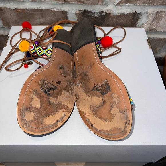 Colorful puff strappy sandal - Picture 6 of 9